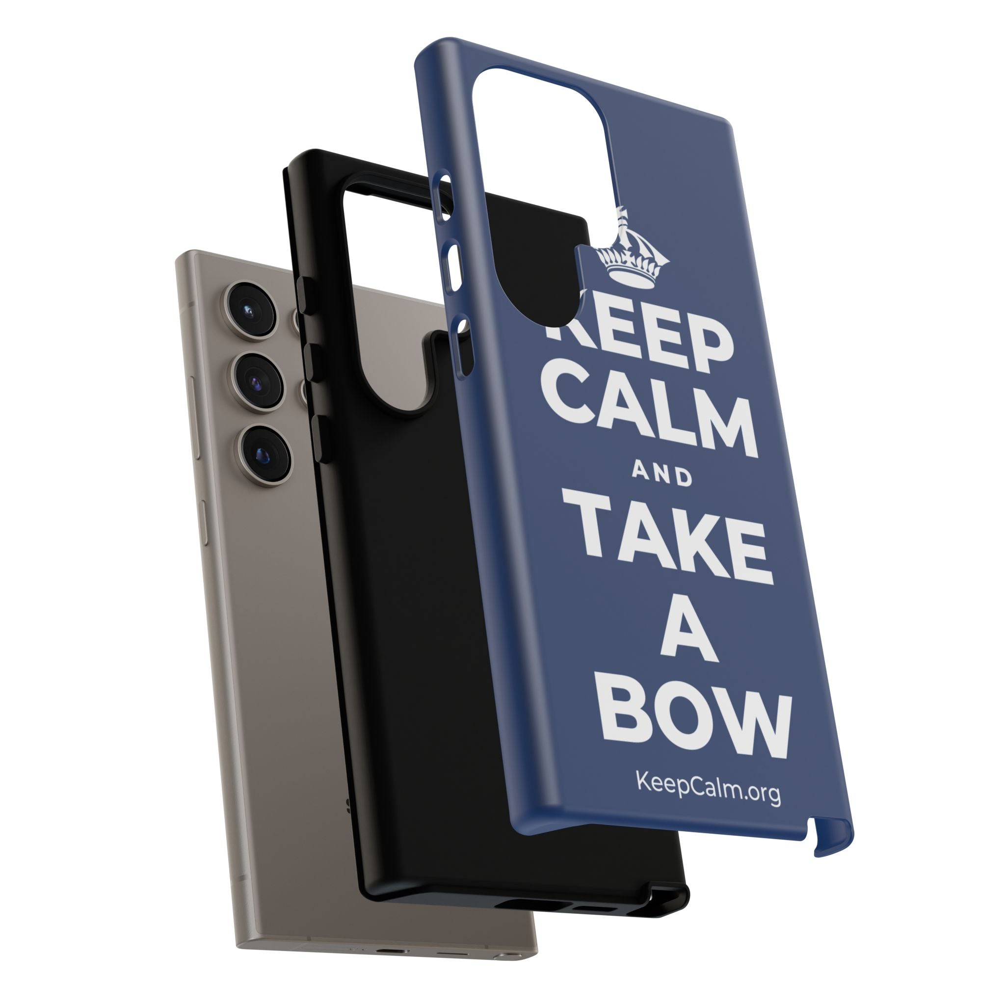 KEEP CALM AND TAKE A BOW Phone Case