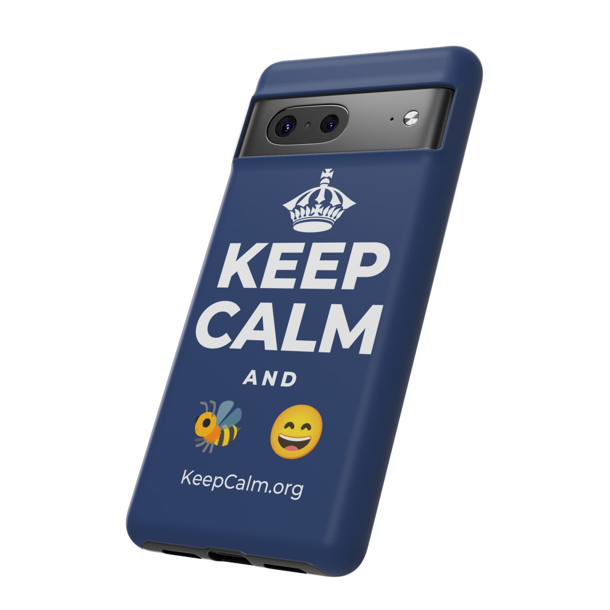KEEP CALM AND 🐝 😄 Phone Case