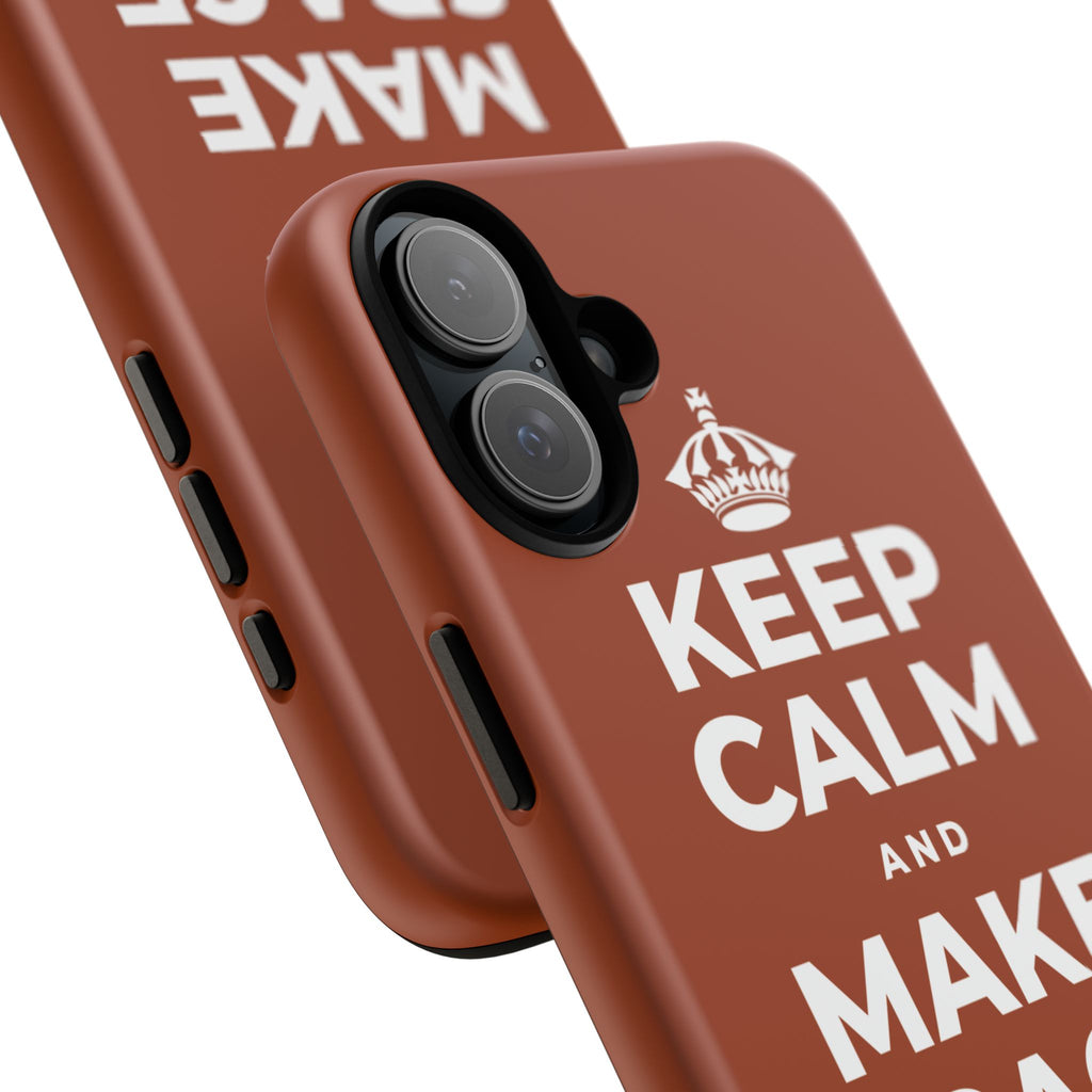 KEEP CALM AND MAKE SPACE TO BREATHE Phone Case