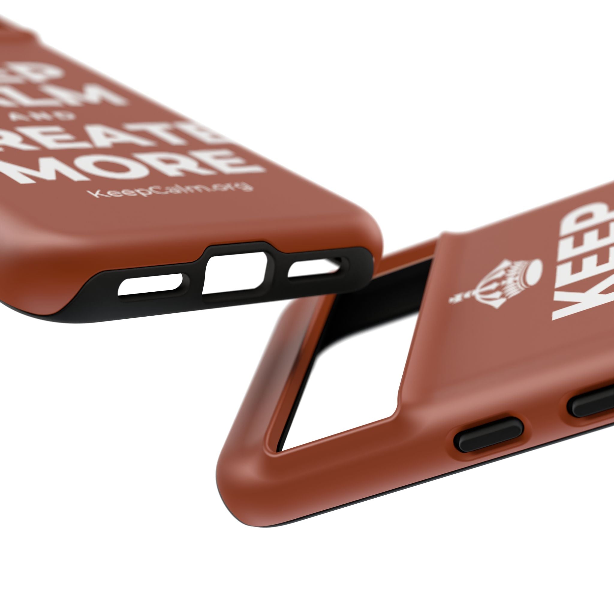 KEEP CALM AND CREATE MORE Phone Case