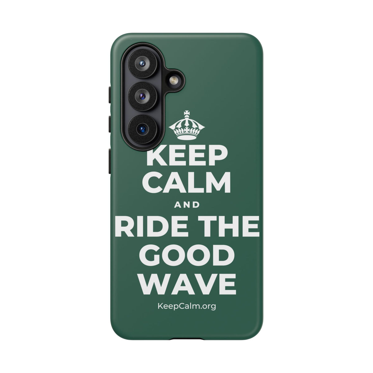 KEEP CALM AND RIDE THE GOOD WAVE Phone Case