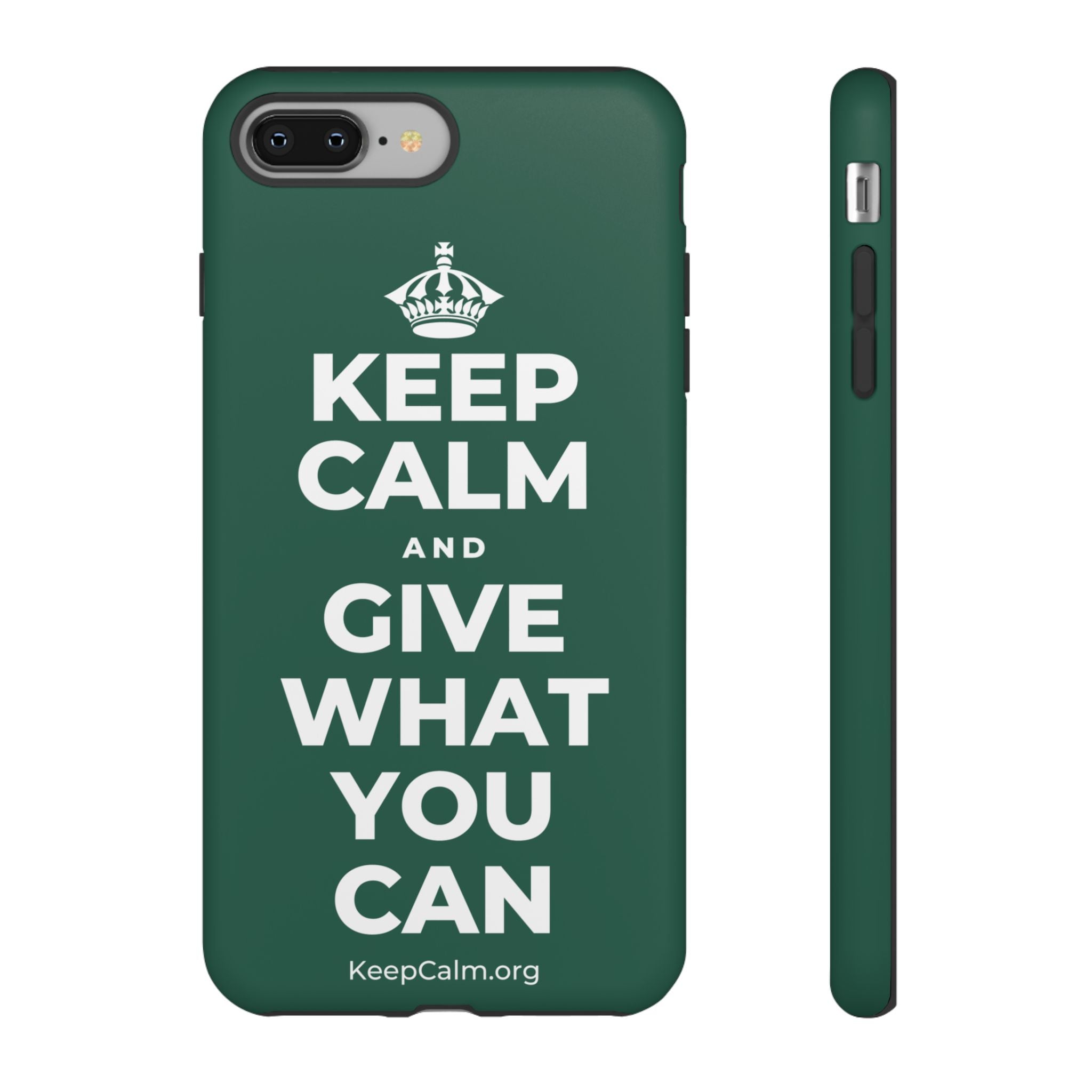 KEEP CALM AND GIVE WHAT YOU CAN Phone Case