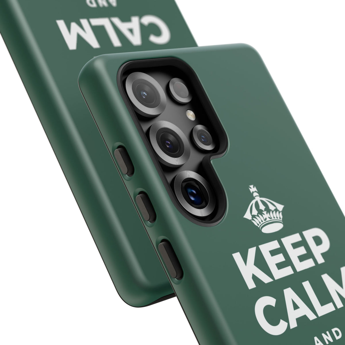 KEEP CALM AND BREATHE Phone Case