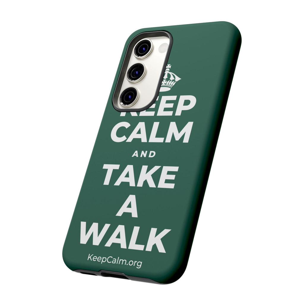 KEEP CALM AND TAKE A WALK Phone Case
