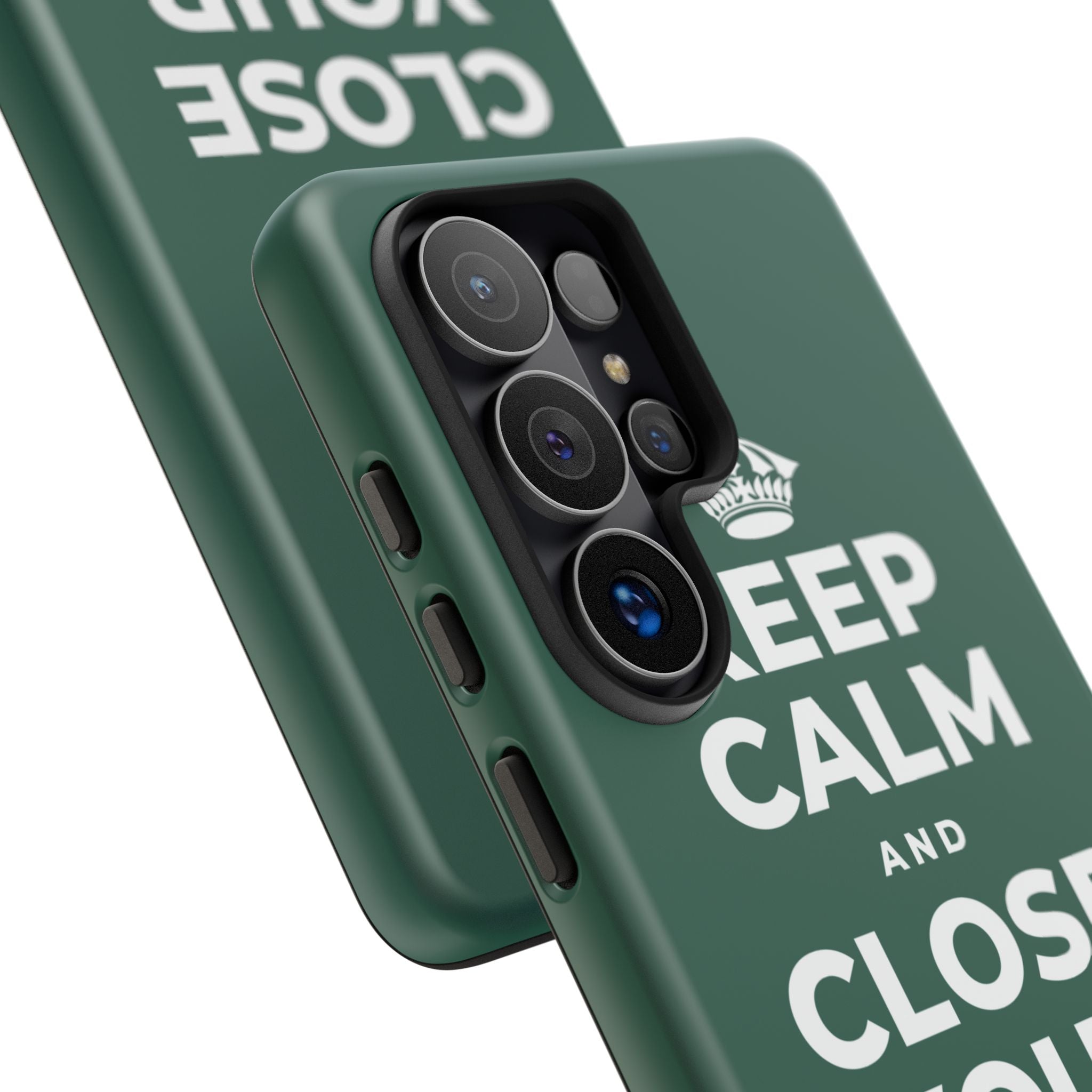 KEEP CALM AND CLOSE YOUR EYES A MOMENT Phone Case