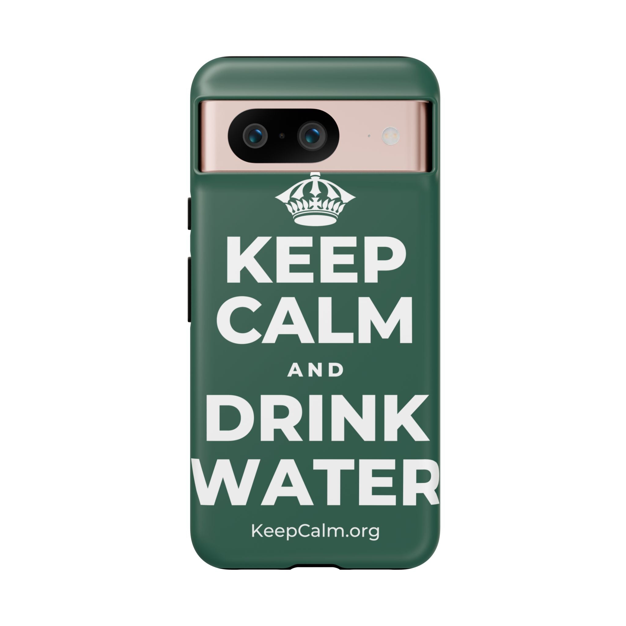 KEEP CALM AND DRINK WATER Phone Case