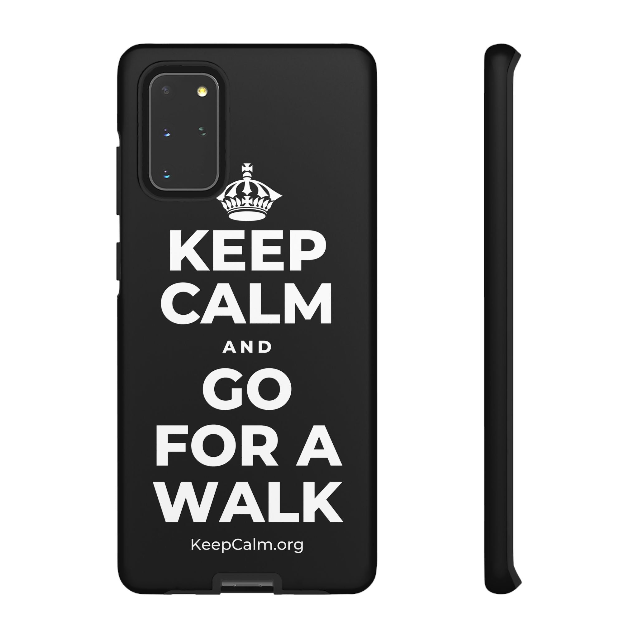 KEEP CALM AND GO FOR A WALK Phone Case