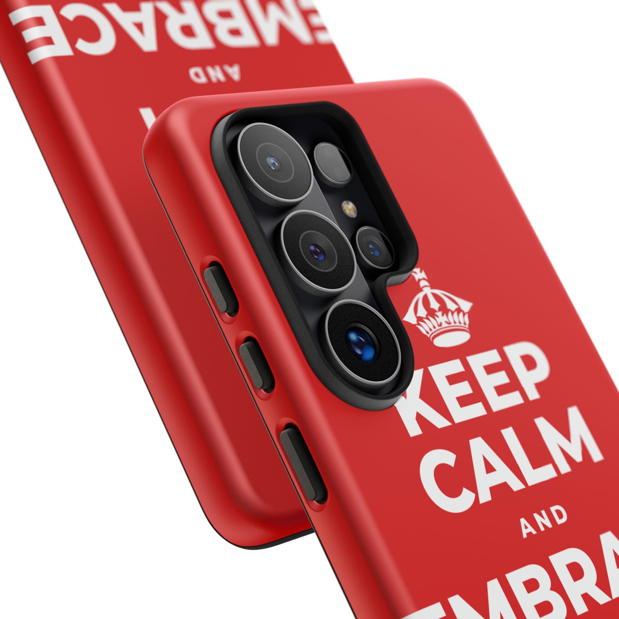 KEEP CALM AND EMBRACE THE CHANGE Phone Case