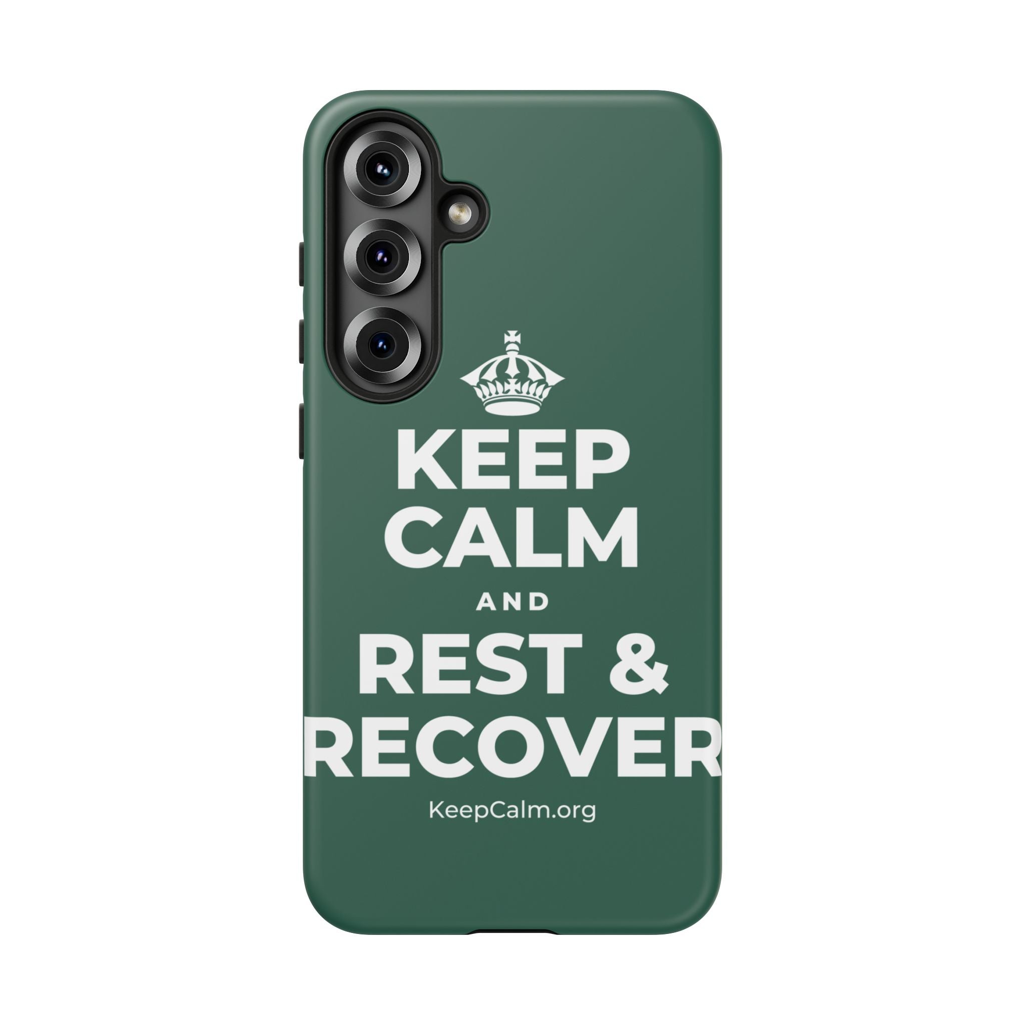 KEEP CALM AND REST & RECOVER Phone Case