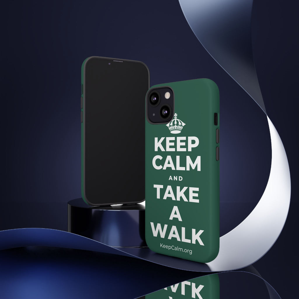 KEEP CALM AND TAKE A WALK Phone Case