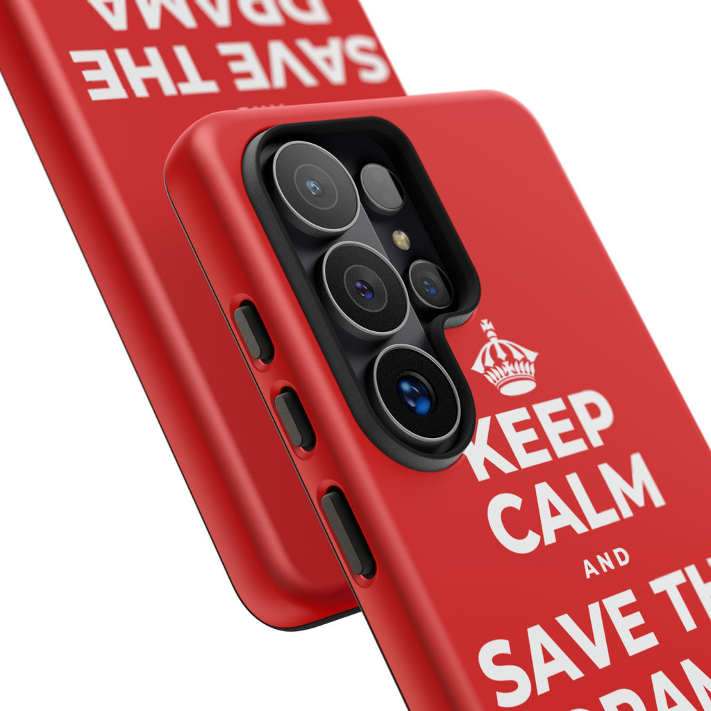 KEEP CALM AND SAVE THE DRAMA FOR YOUR 🦙 Phone Case