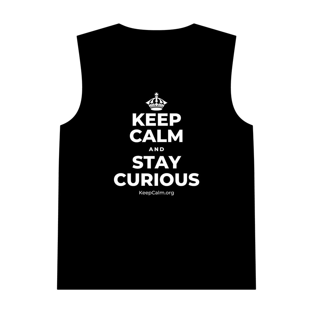 KEEP CALM AND STAY CURIOUS Tank Top