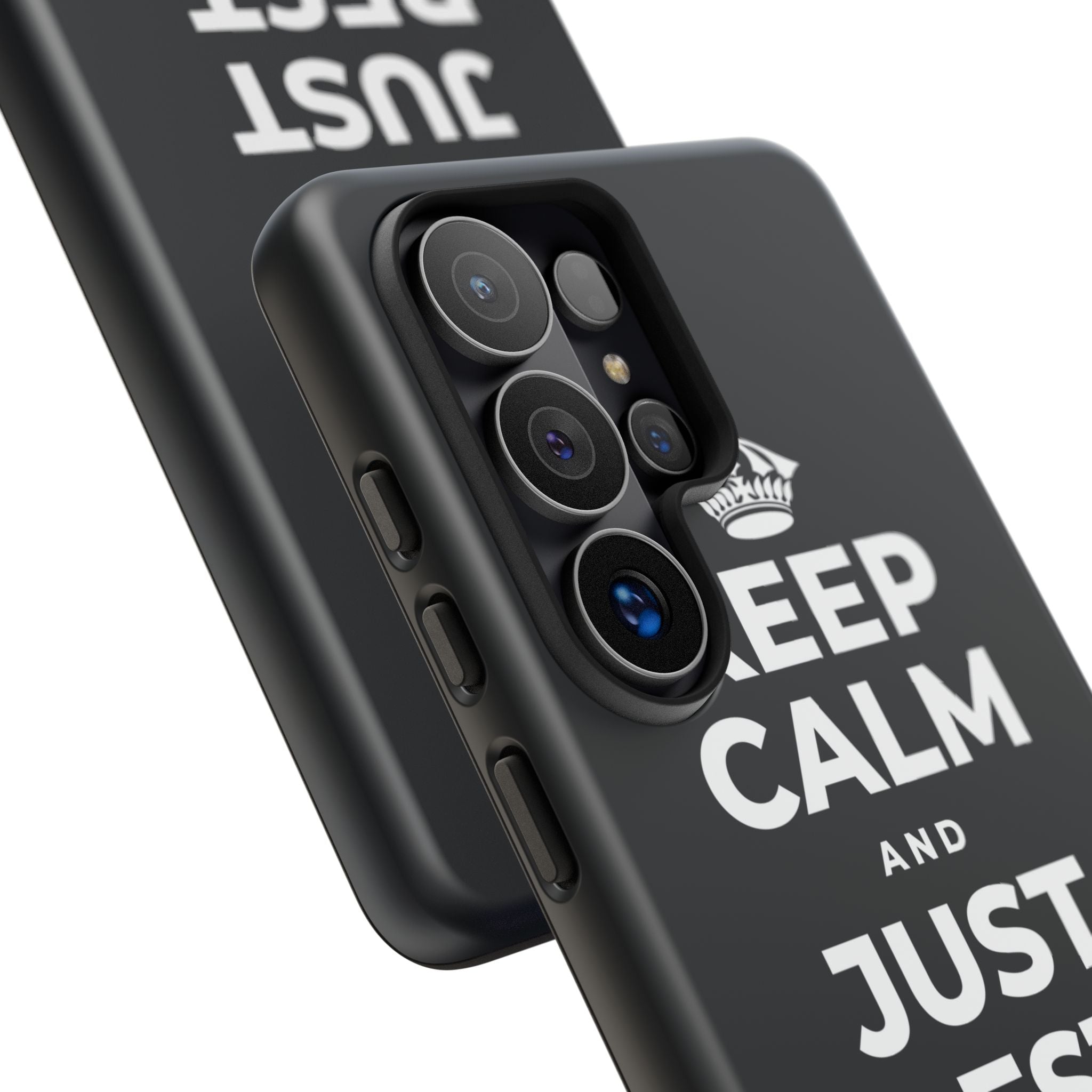KEEP CALM AND JUST REST, THAT COUNTS Phone Case (Dark)