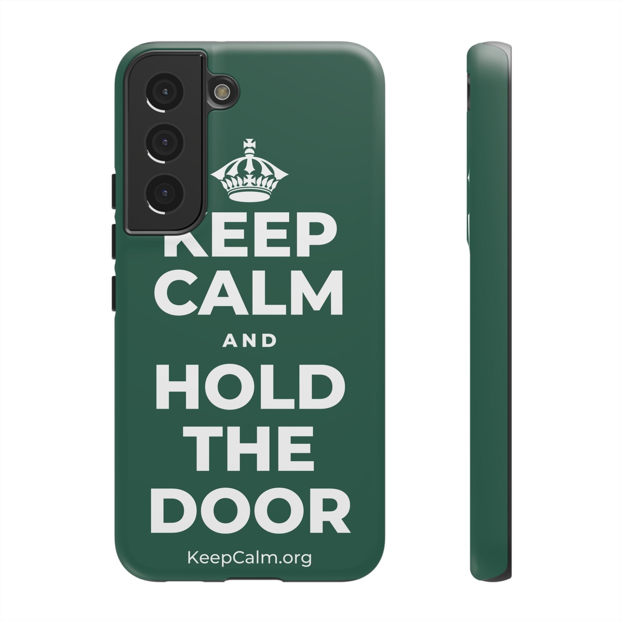 KEEP CALM AND HOLD THE DOOR Phone Case