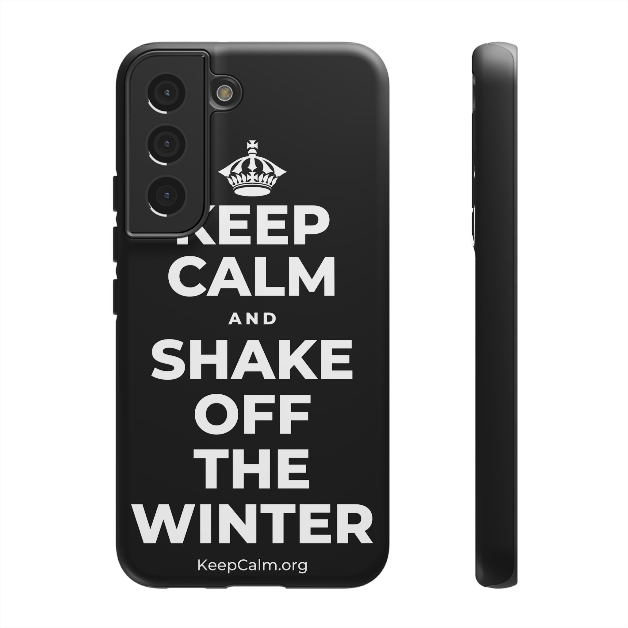 KEEP CALM AND SHAKE OFF THE WINTER Phone Case
