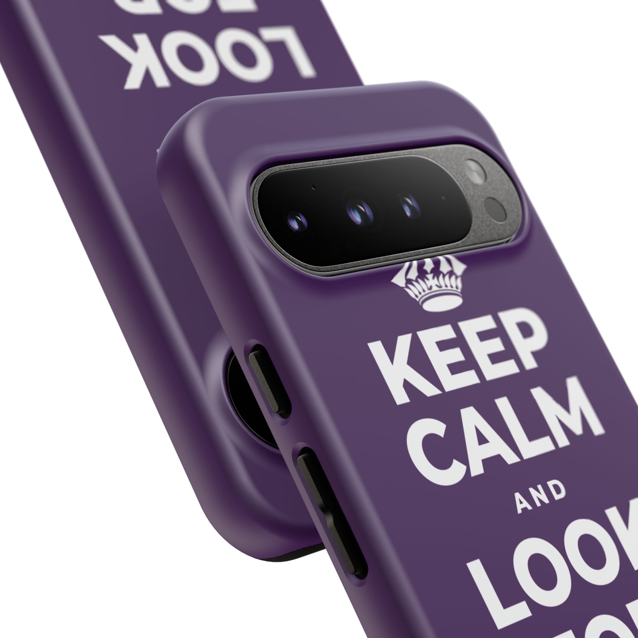 KEEP CALM AND LOOK FOR THE LIGHT Phone Case