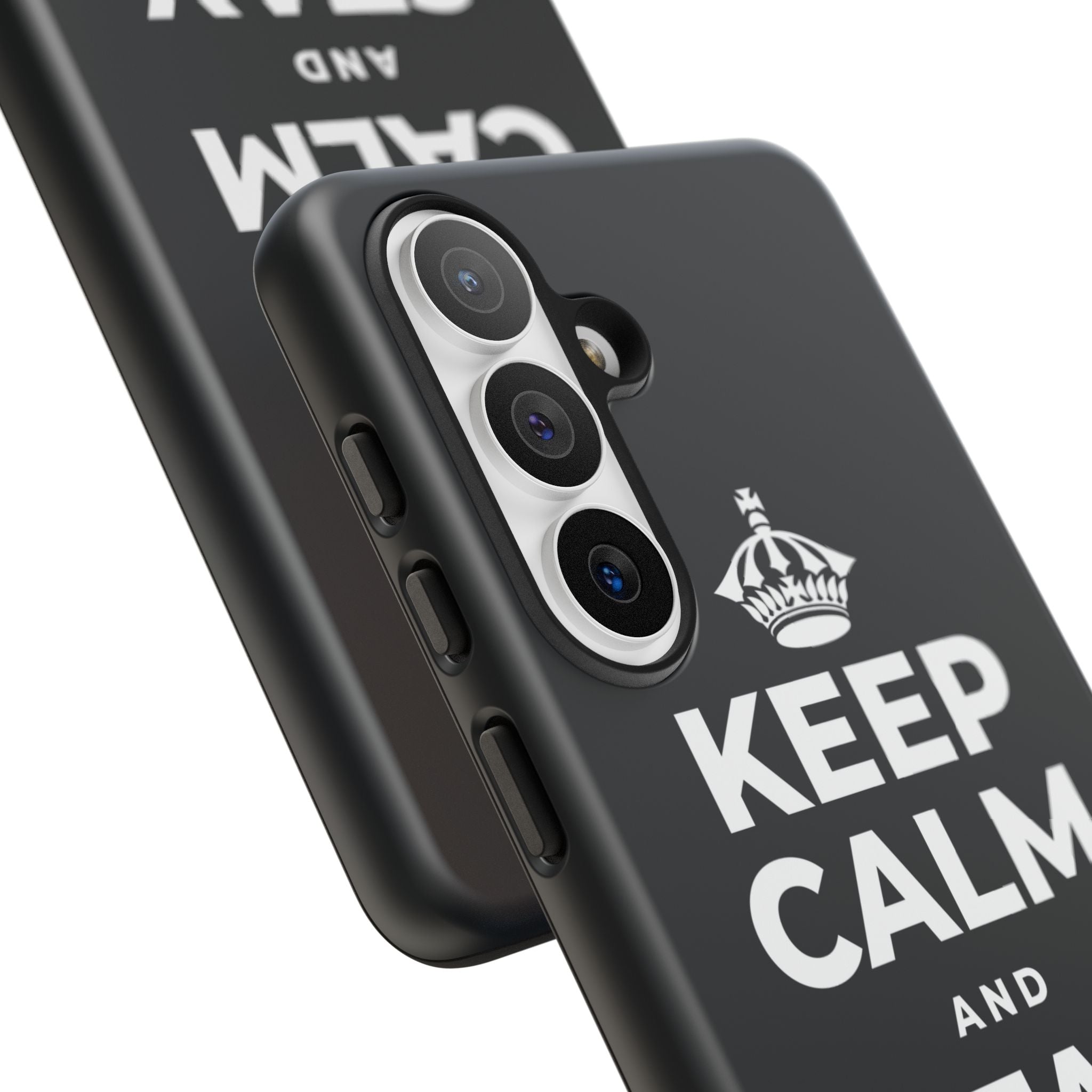 KEEP CALM AND STAY ICONIC Phone Case (Dark)