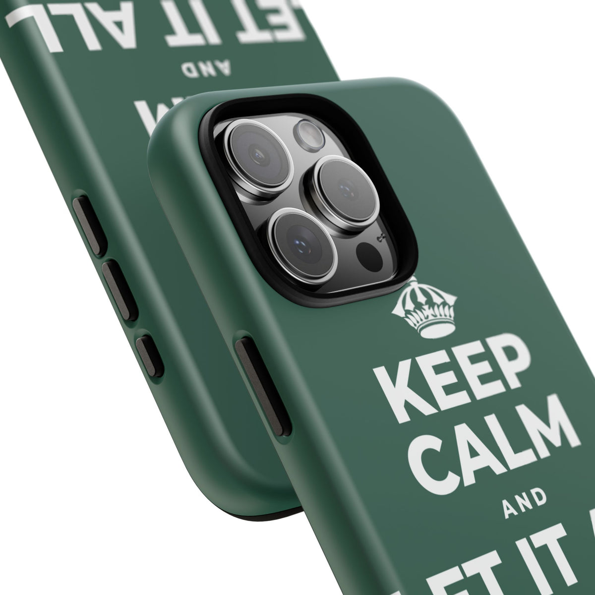 KEEP CALM AND LET IT ALL FALL AWAY Phone Case