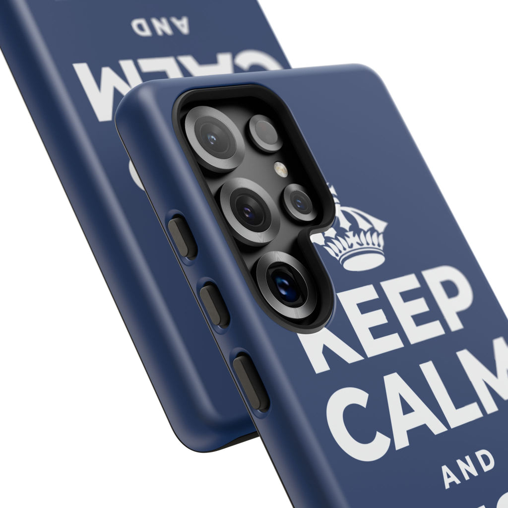 KEEP CALM AND JUST BE Phone Case