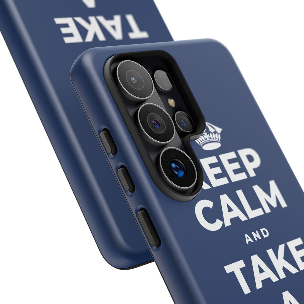 KEEP CALM AND TAKE A REAL BREAK Phone Case