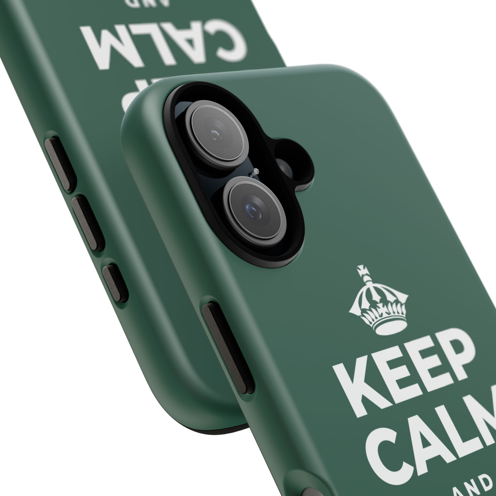 KEEP CALM AND BREATHE Phone Case