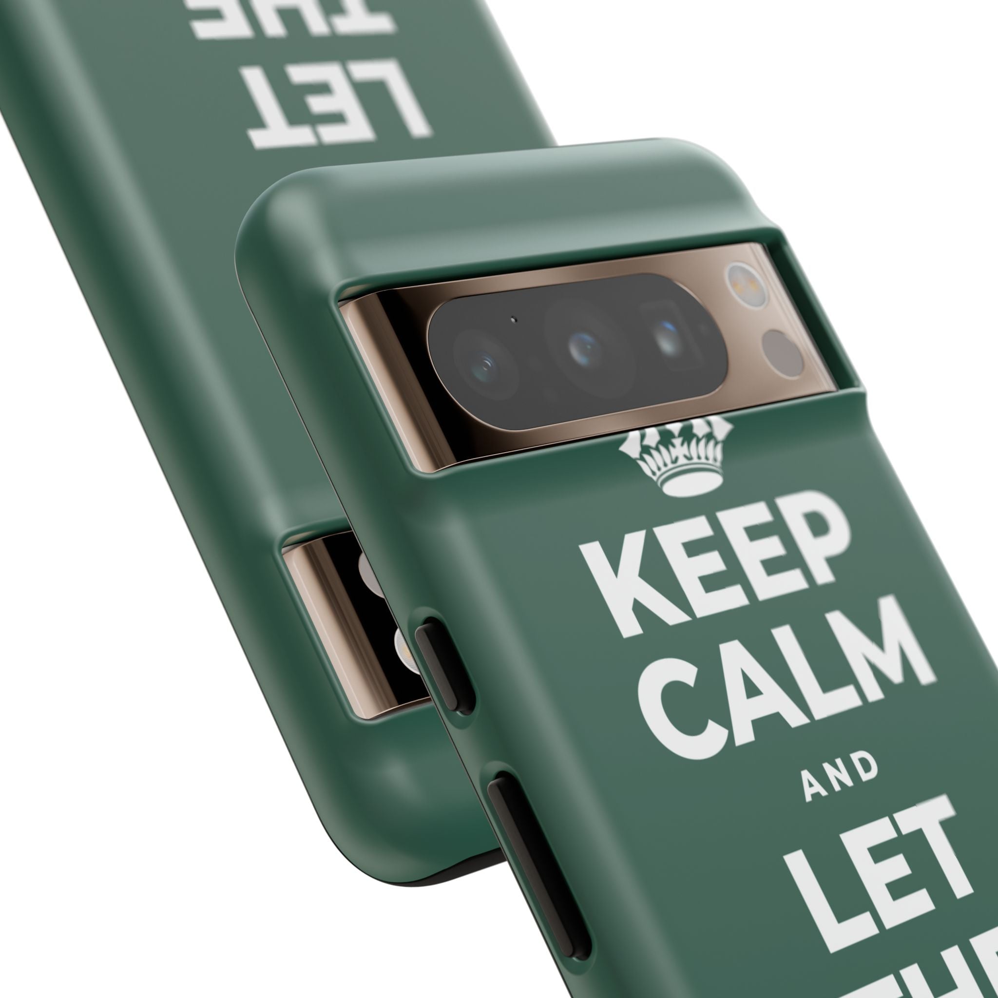 KEEP CALM AND LET THE SMILE OUT Phone Case