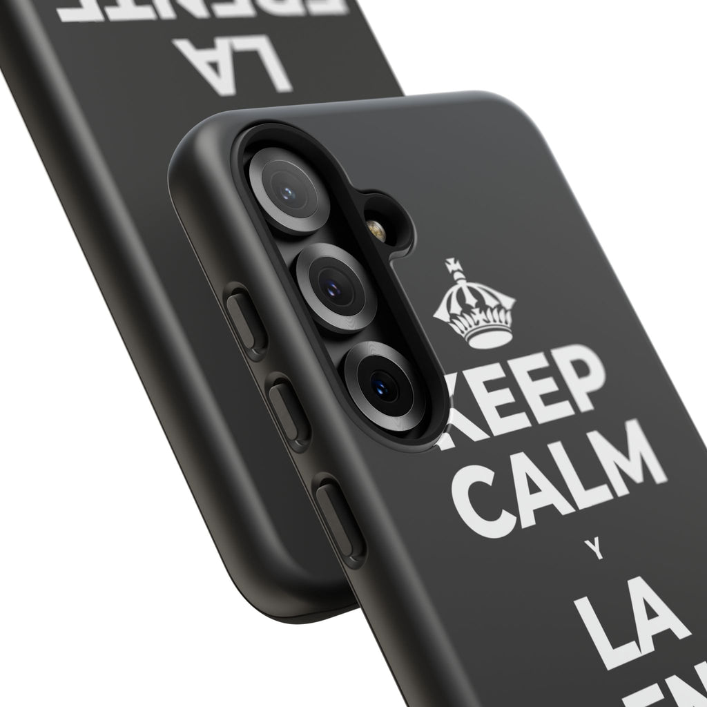 KEEP CALM Y LA FRENTE EN ALTO Phone Case