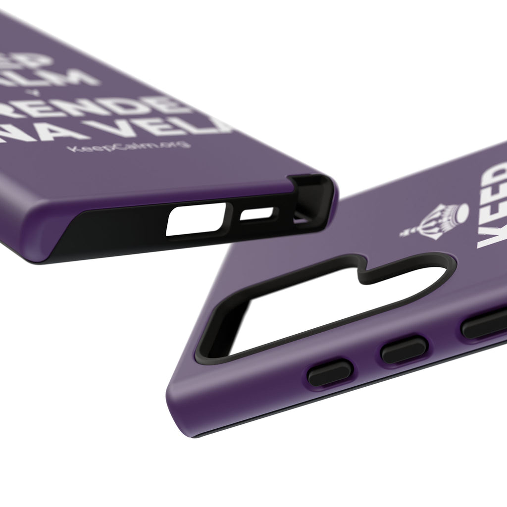 KEEP CALM Y PRENDE UNA VELA Phone Case