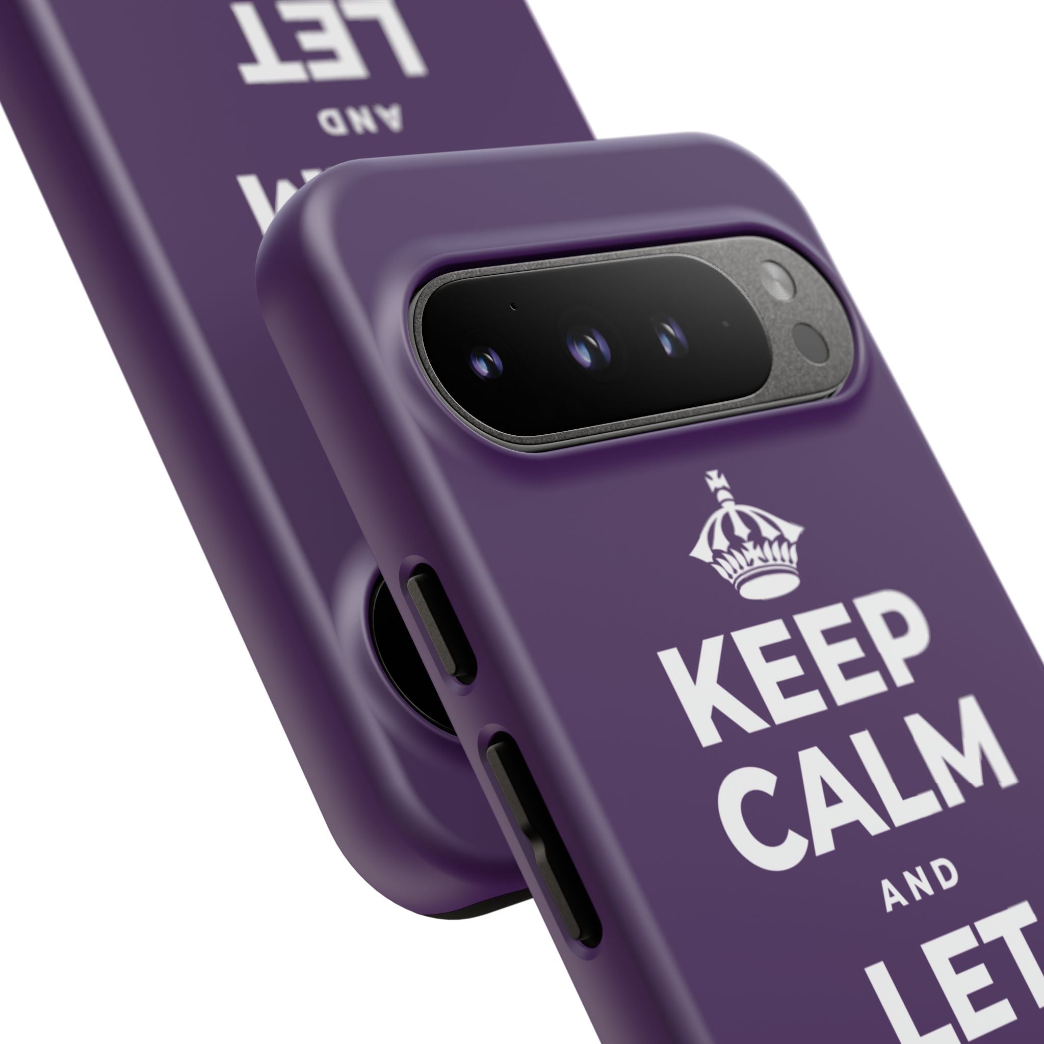 KEEP CALM AND LET YOURSELF ENJOY IT Phone Case
