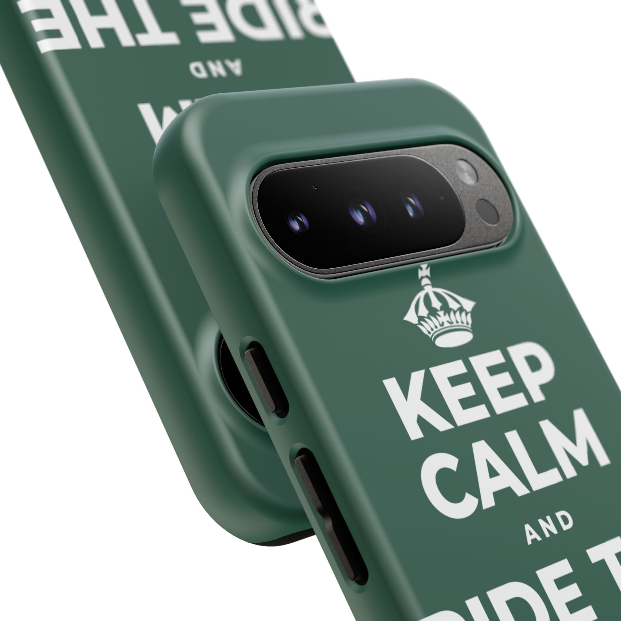 KEEP CALM AND RIDE THE GOOD WAVE Phone Case