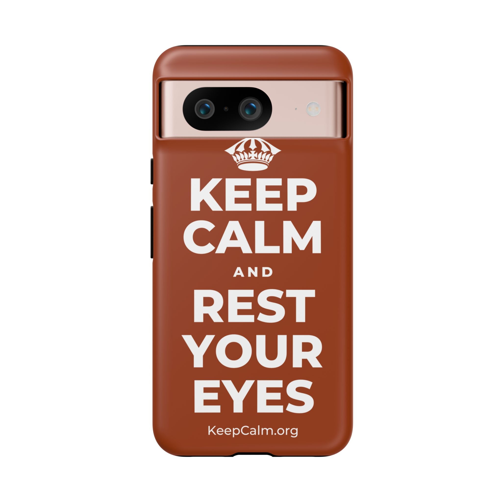 KEEP CALM AND REST YOUR EYES Phone Case