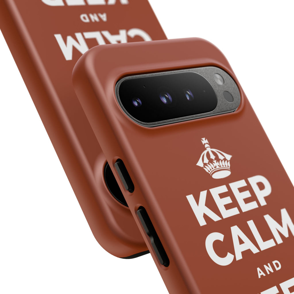 KEEP CALM AND KEEP WINNING Phone Case