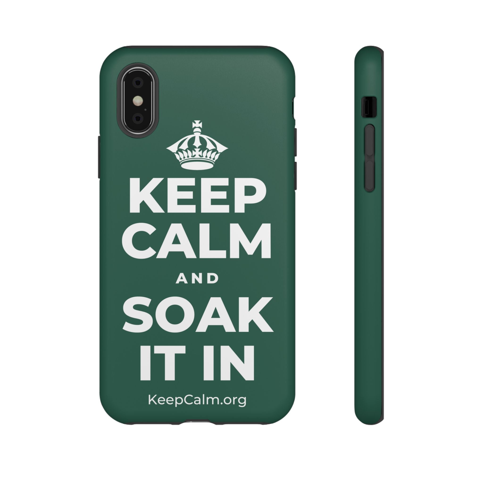 KEEP CALM AND SOAK IT IN Phone Case