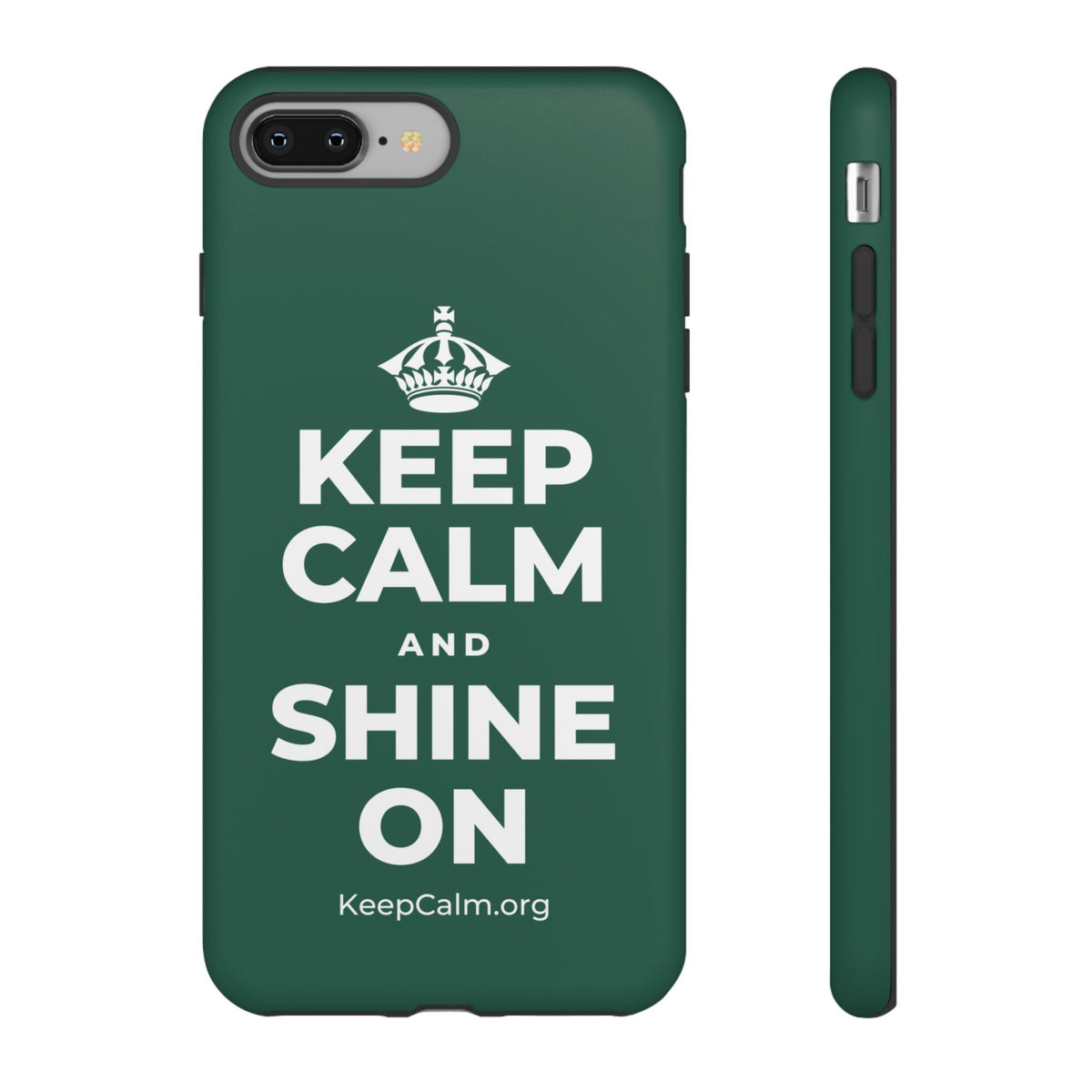 KEEP CALM AND SHINE ON Phone Case