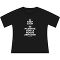 KEEP CALM E SII PAZIENTE CON LE NUOVE ABITUDINI Women's Raglan Tee