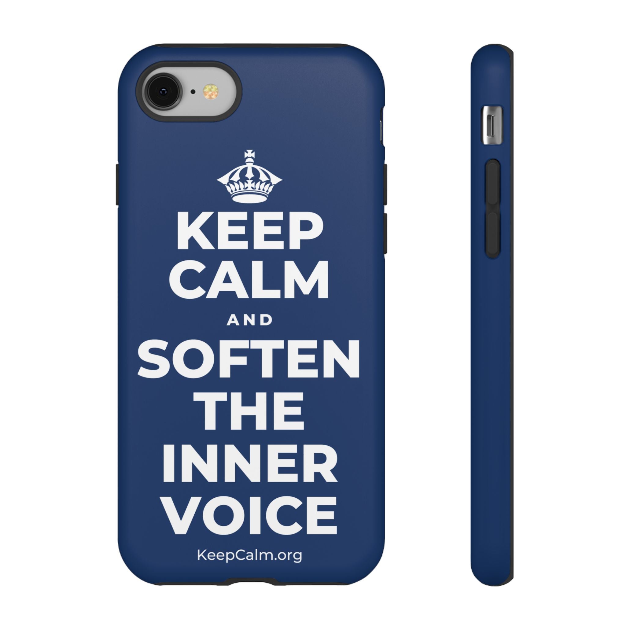 KEEP CALM AND SOFTEN THE INNER VOICE Phone Case