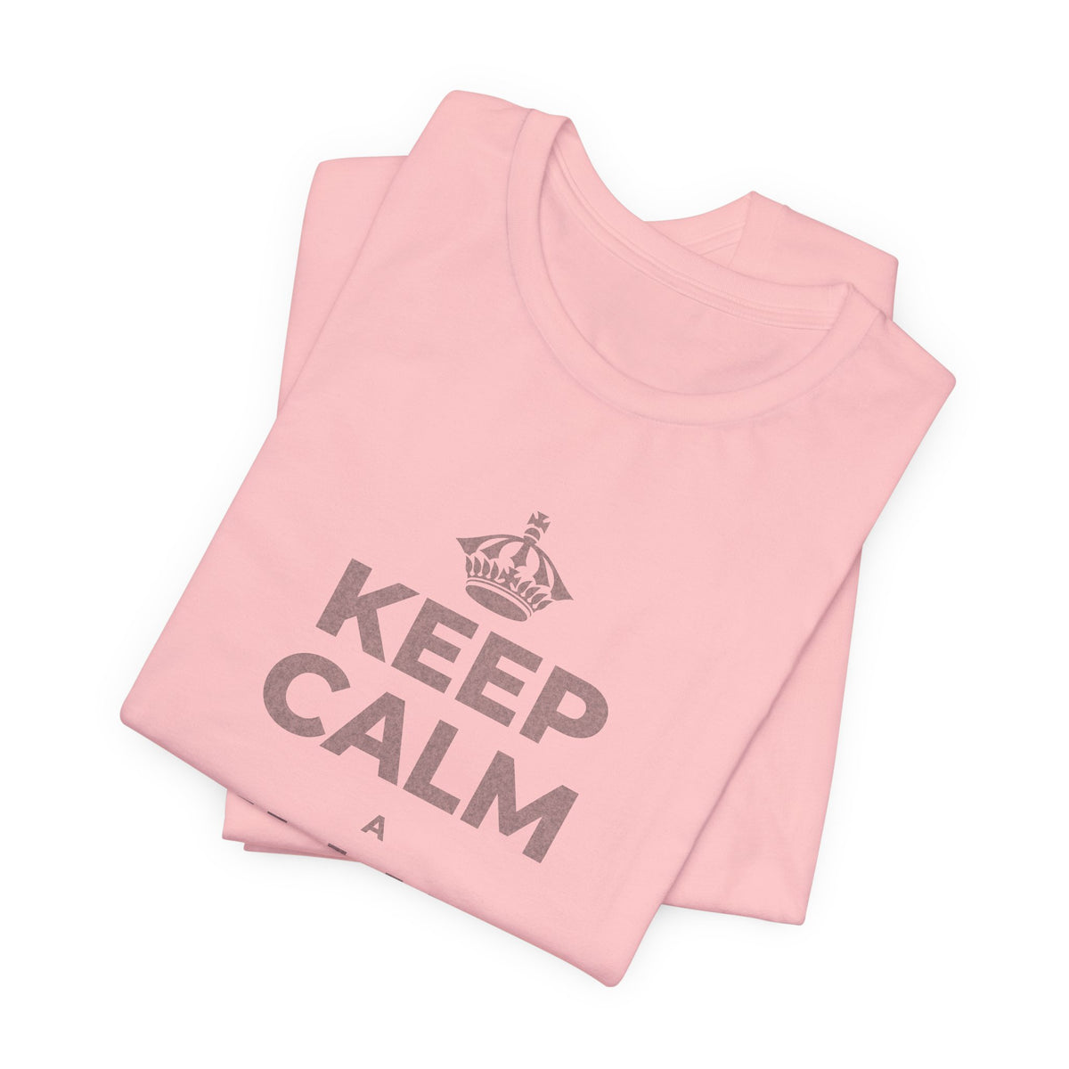 KEEP CALM A ʻIMI I KOU MĀLIE T-Shirt (White–Asphalt)