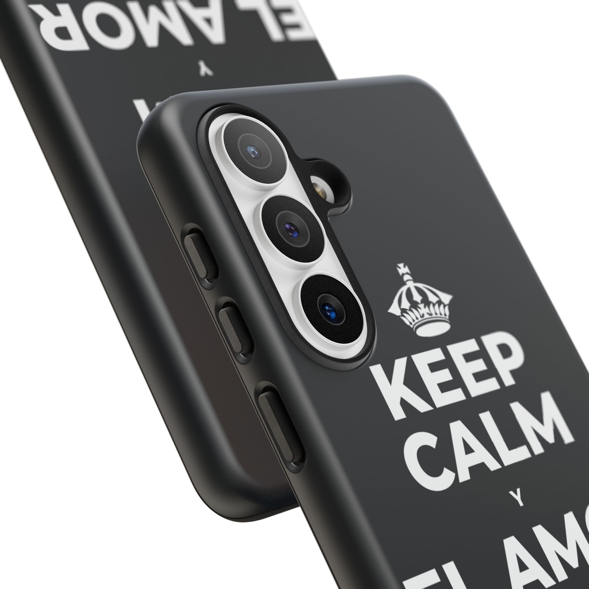 KEEP CALM Y EL AMOR PROPIO CUENTA Phone Case (Dark)
