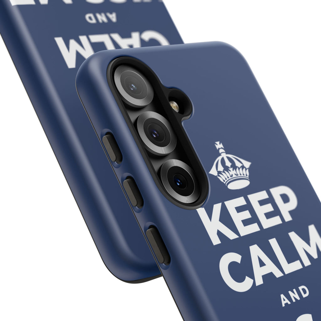 KEEP CALM AND KISS ME AGAIN Phone Case