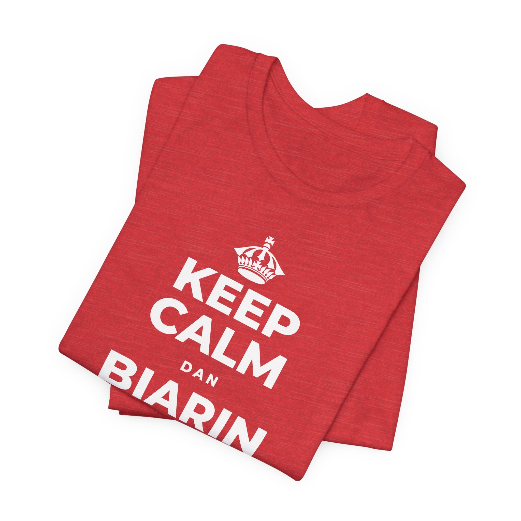 KEEP CALM DAN BIARIN PERASAAN ITU MASUK T-Shirt (Baby Blue–Silver)
