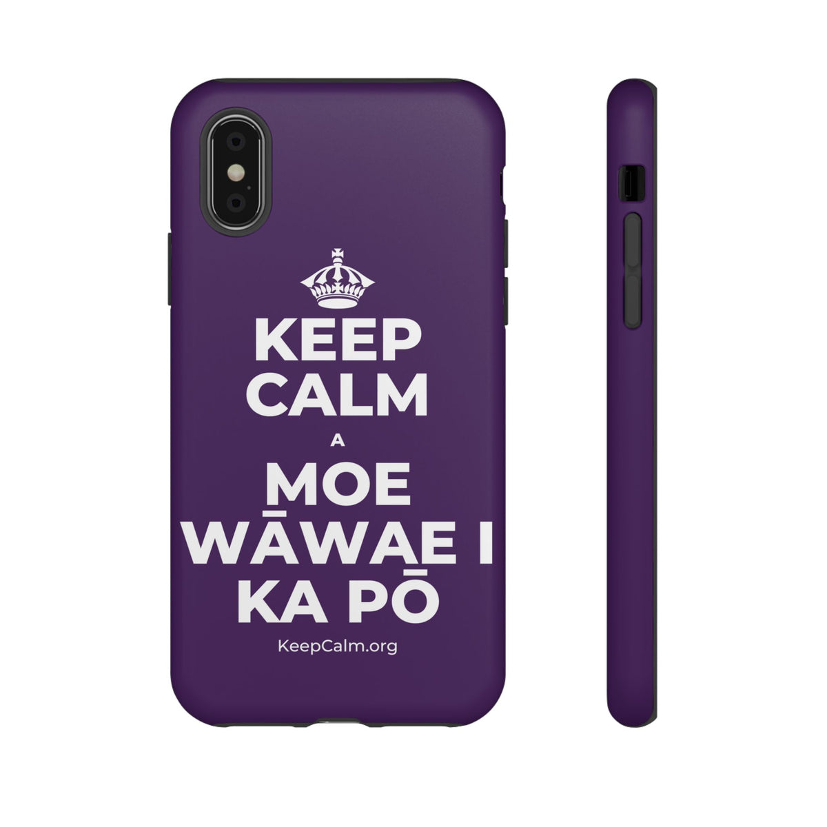 KEEP CALM A MOE WĀWAE I KA PŌ Phone Case
