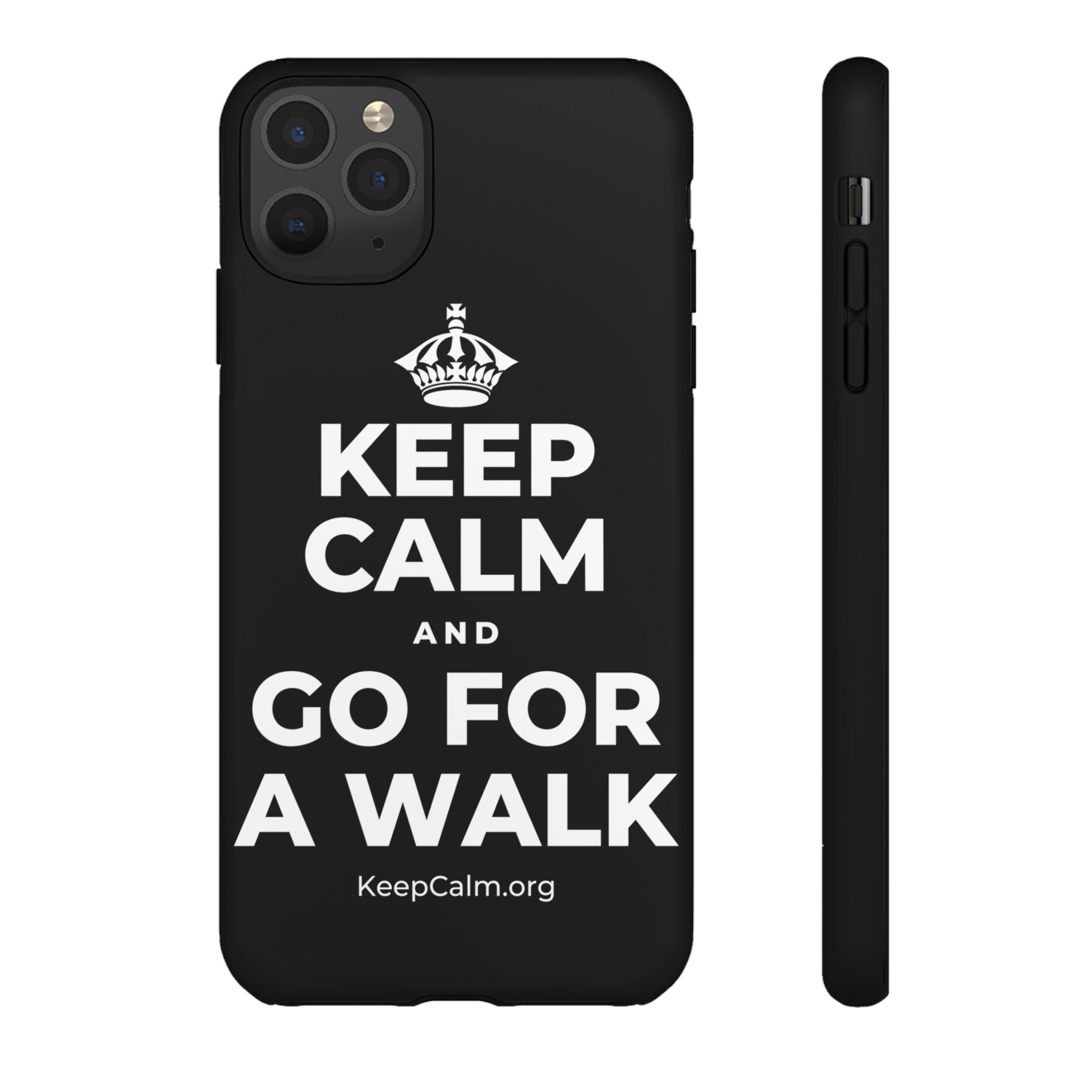KEEP CALM AND GO FOR A WALK Phone Case