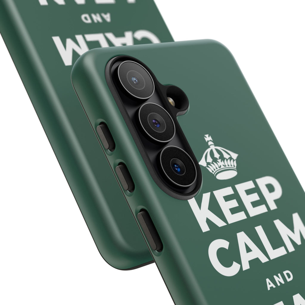 KEEP CALM AND LEAN ON ME Phone Case
