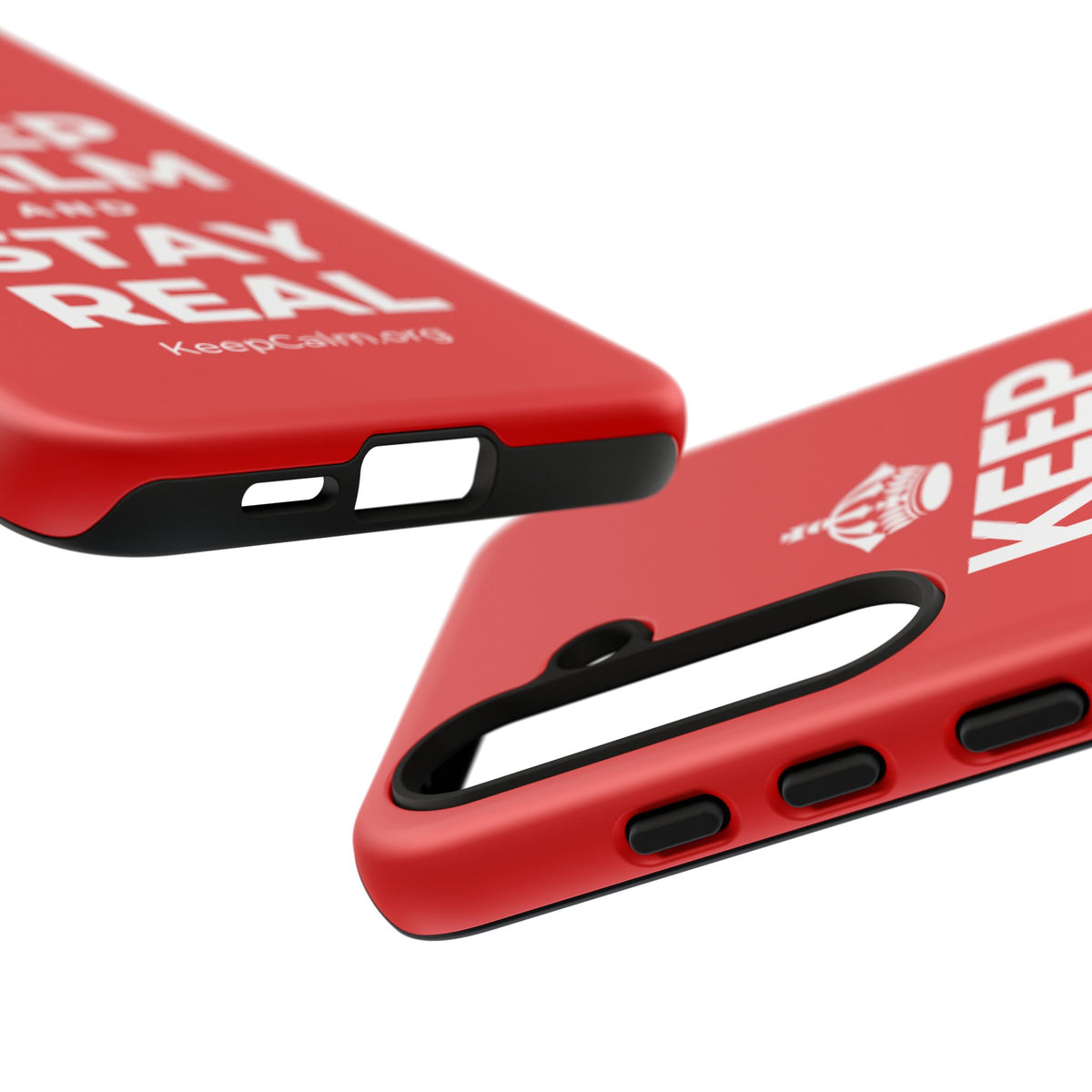 KEEP CALM AND STAY REAL Phone Case
