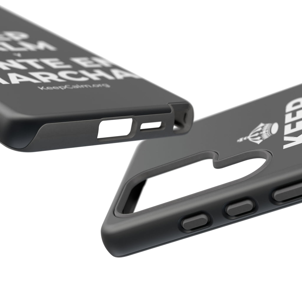 KEEP CALM Y PONTE EN MARCHA Phone Case (Dark)