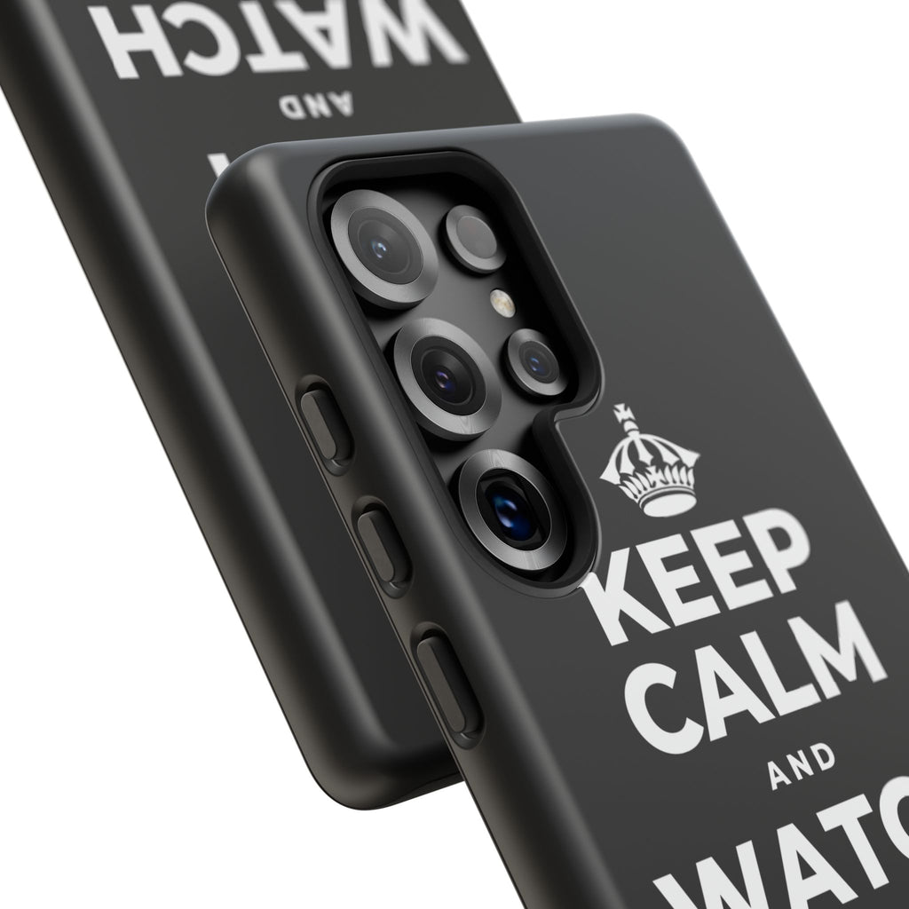 KEEP CALM AND WATCH THEM GROW Phone Case