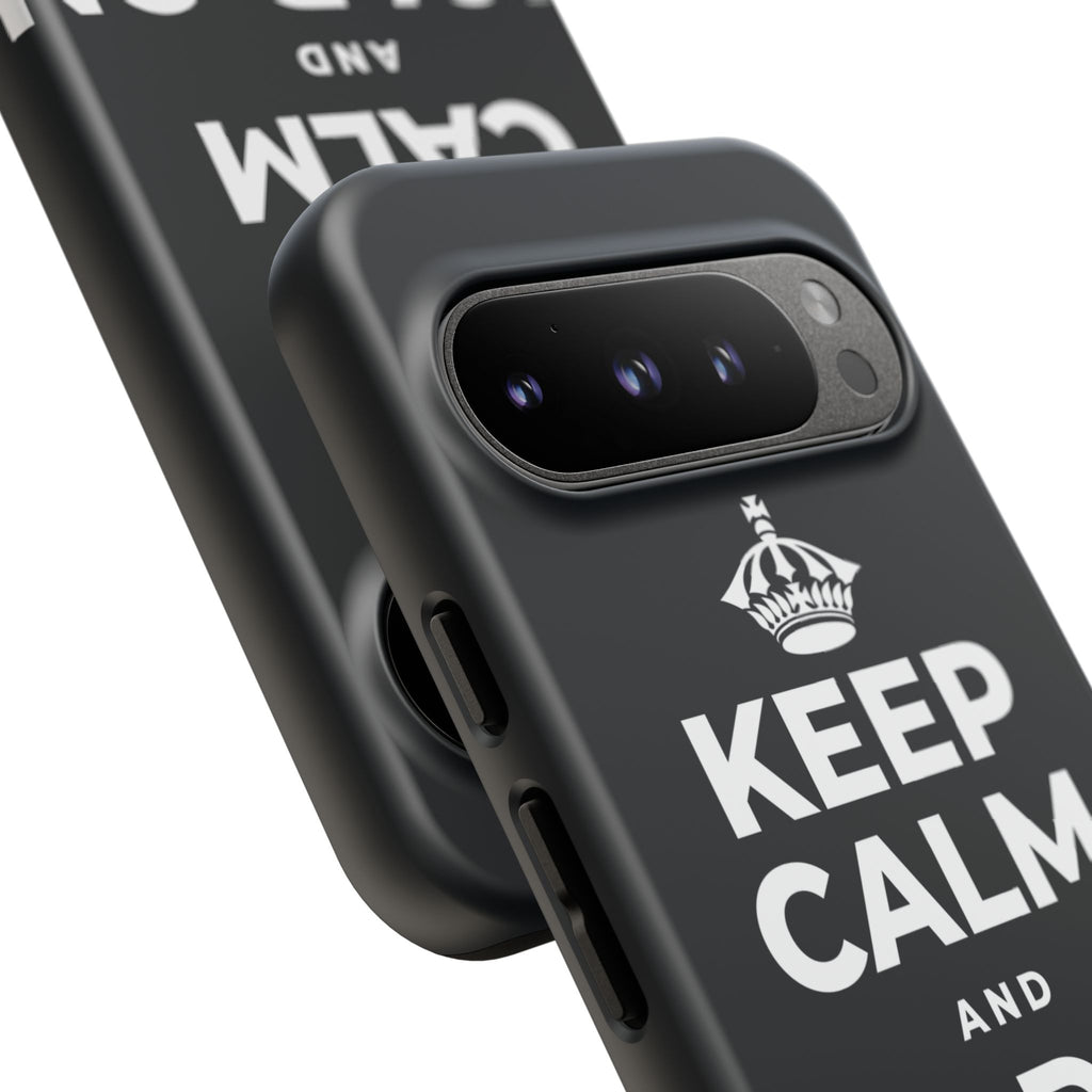 KEEP CALM AND HOLD ON TO HOPE Phone Case (Dark)