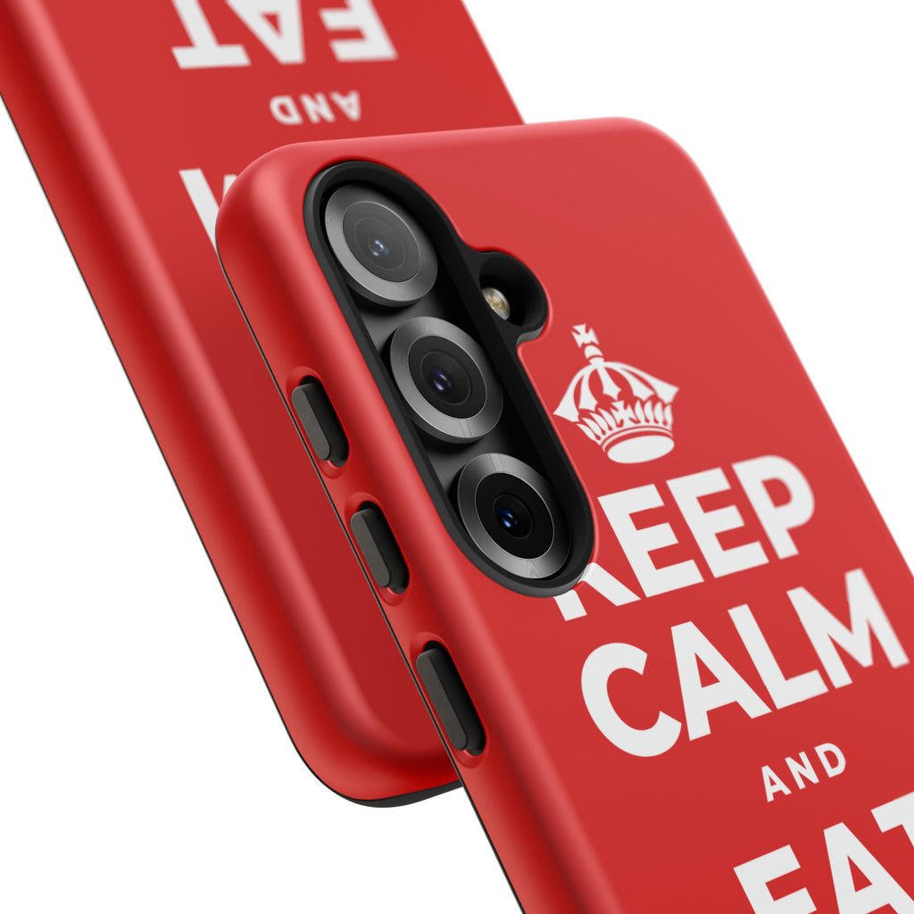 KEEP CALM AND EAT THE SNACK Phone Case