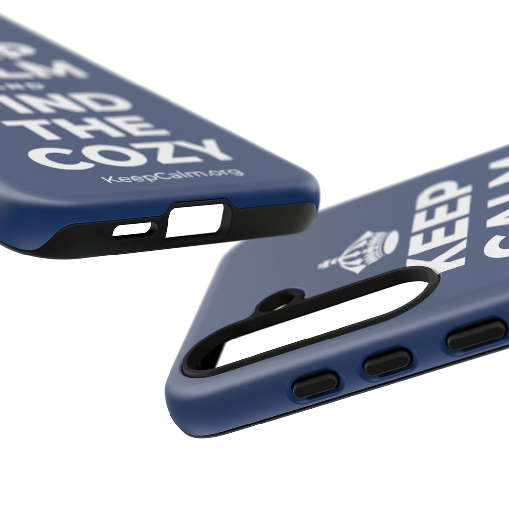 KEEP CALM AND FIND THE COZY Phone Case