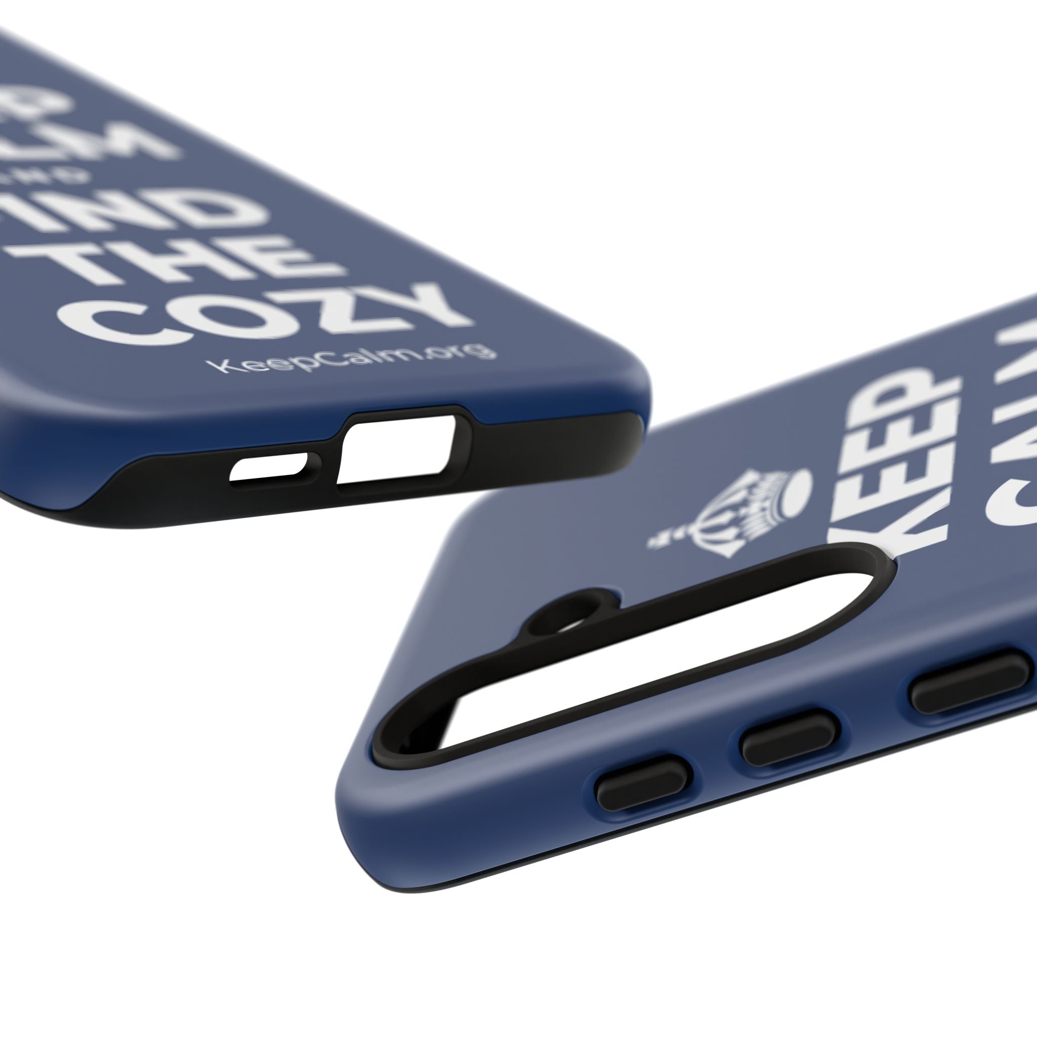 KEEP CALM AND FIND THE COZY Phone Case